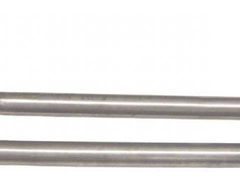 Nickson Exhaust Pipe: 2 Inside Diameter, 18 Long, Universal