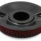 Holley 4150 Drop Base Air Cleaner Black w/3" Red Washable Gauze Filter 120-4230