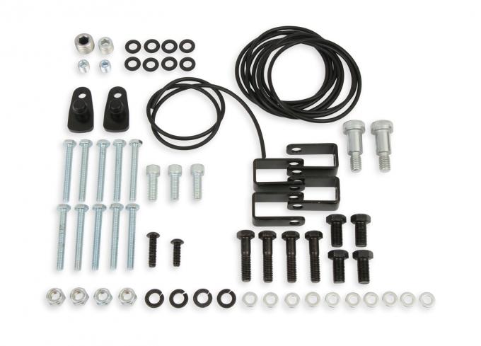 Holley Hardware Kit for Split Intake-Silver 508-31