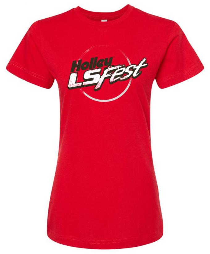 Holley LS Fest Ladies Logo Tee 10372-MDHOL