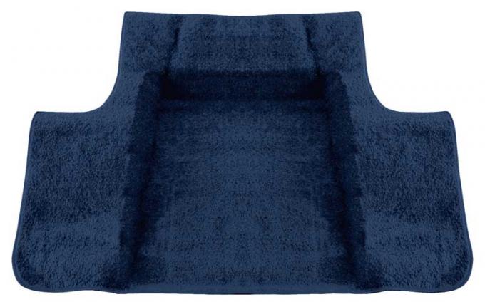 OER 1962-67 Chevy II / Nova Superior Midnight Blue Molded Loop Trunk Carpet 52084566