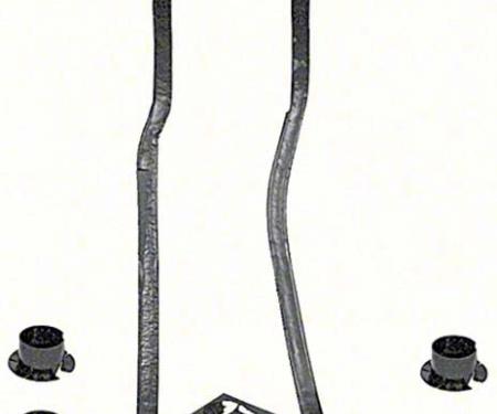 OER 1967-68 F-Body, 68 Nova Brake and Clutch Pedal Assembly C2554