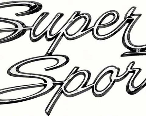 OER 1966-67 Chevy II / Nova "Super Sport" Quarter Panel Emblem 4227012