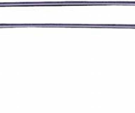 OER 1966-67 Chevy II / Nova 2-Door Hardtop/Coupe Roof Drip Molding Set R1628