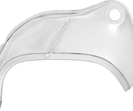 OER 1966-67 Chevy II / Nova, Rear Outer Wheelhouse, Drivers Side, Silver Weld Thru Coating N119W