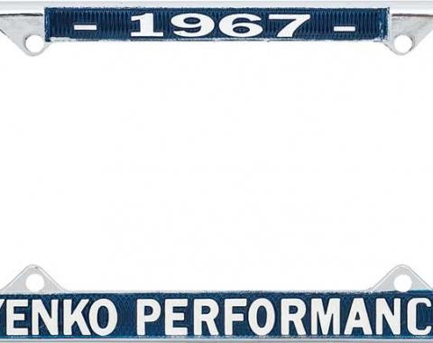 OER 1967 Yenko Performance License Frame YF1967