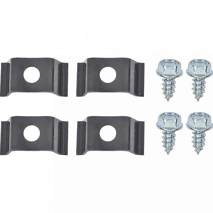 OER 1968-74 Nova/X-Body Console Gauge Mounting Hardware Kit - 8 pc. Set 152633