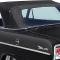 OER 1962-63 Chevy II/Nova Convertible, Rear Window Only, Plastic, Canvas Cloth, Black CD2032214