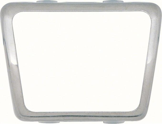 OER 1967-68 Park Brake Pedal Pad Trim Plate 3893182