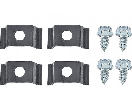 OER 1968-74 Nova/X-Body Console Gauge Mounting Hardware Kit - 8 pc. Set 152633