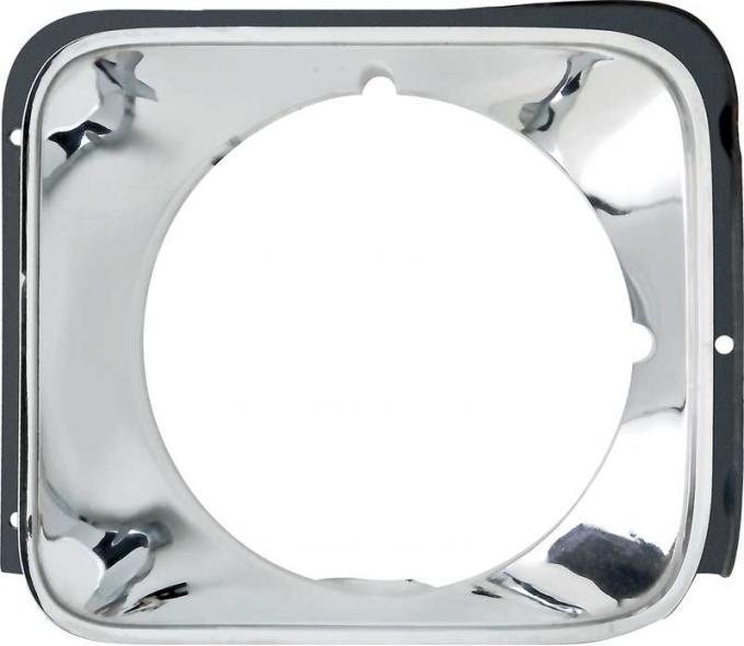 OER 1976 Nova Concours Chrome Headlamp Bezel, LH 368111