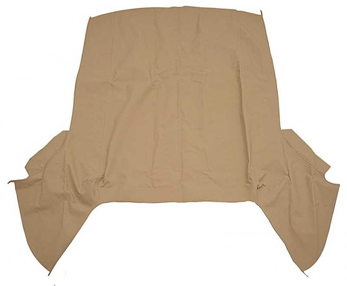 OER 1962-63 Chevy II/Nova Convertible, Top Only, Use With Plastic Curtain, Canvas Cloth, Beige CD2032103