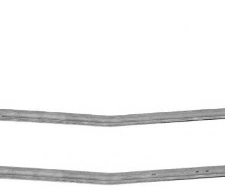 OER 1968-72 Chevy II & Nova - Fuel Tank Mounting Straps - Stainless Steel FT2101B