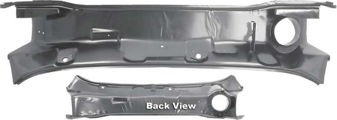 OER 1966-67 Chevy II Nova, Lower Cowl Panel, EDP Coated 16101