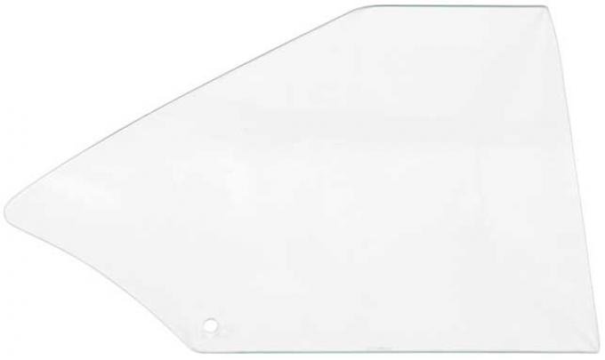 OER 1968-72 Chevy II / Nova / Ventura, 2-Door Coupe, Quarter Window Glass, Clear, RH NR712C