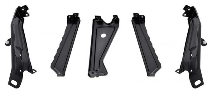 OER 1965 Chevy II/Nova Grill Bracket Set 5 Piece 748733