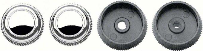 OER 1967-68 F-Body, Full Size Chevrolet Mono Radio Knob Set K661