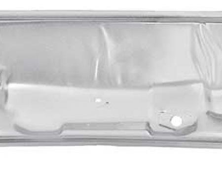 OER 1966-67 Chevy II Nova, Lower Cowl Panel, Silver Weld-Thru Coating 16101W