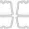 OER 1962-64 Chevy II / Nova Tail Lens Gasket 5953464