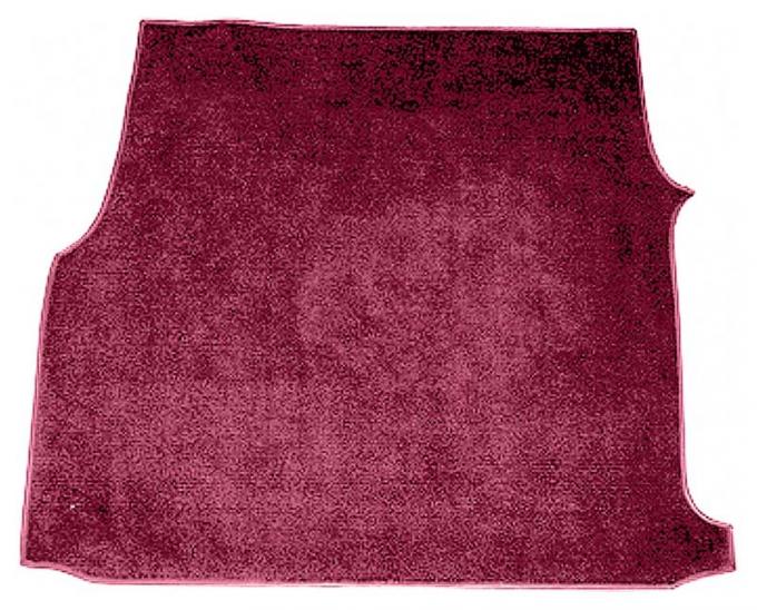 OER 1962-67 Chevrolet Chevy II Nova, 4-Door Wagon, Die Cut Cargo Area Carpet Kit, Loop, Maroon 53700515