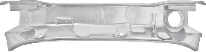 OER 1966-67 Chevy II Nova, Lower Cowl Panel, Silver Weld-Thru Coating 16101W