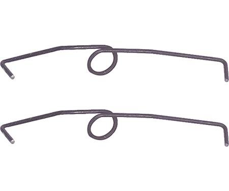 OER 1960-96 Buick, Chevrolet, Oldsmobile, Spring Retainer Set, For Floor Air Outlet Deflector, AC Outlet Side Grill, Pair 3146637