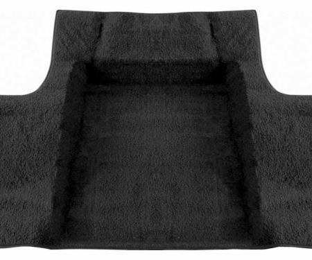 OER 1962-67 Chevy II / Nova Superior Black Molded Loop Trunk Carpet 52084501