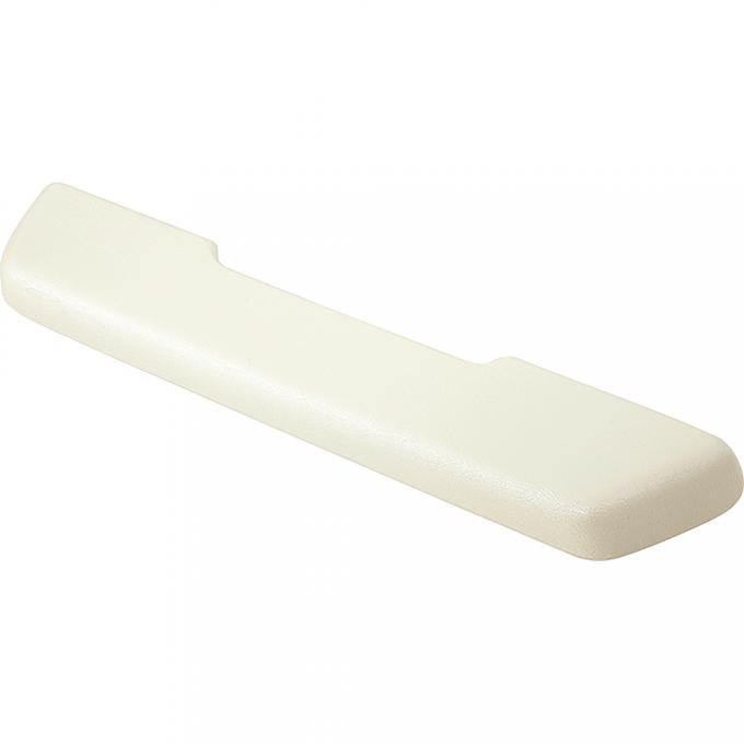 OER 1968-72 GM Ivory White Urethane Arm Rest Pad, RH K695110