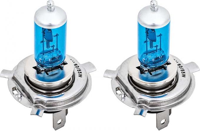 OER H4 Xenon 60-55 Watt Hyper White High Performance Headlamp Bulbs - Pair 542212X