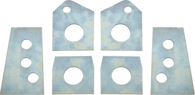 OER 1967-69 F-Body & 1968-74 X-Body Subframe Body Plate Set K998