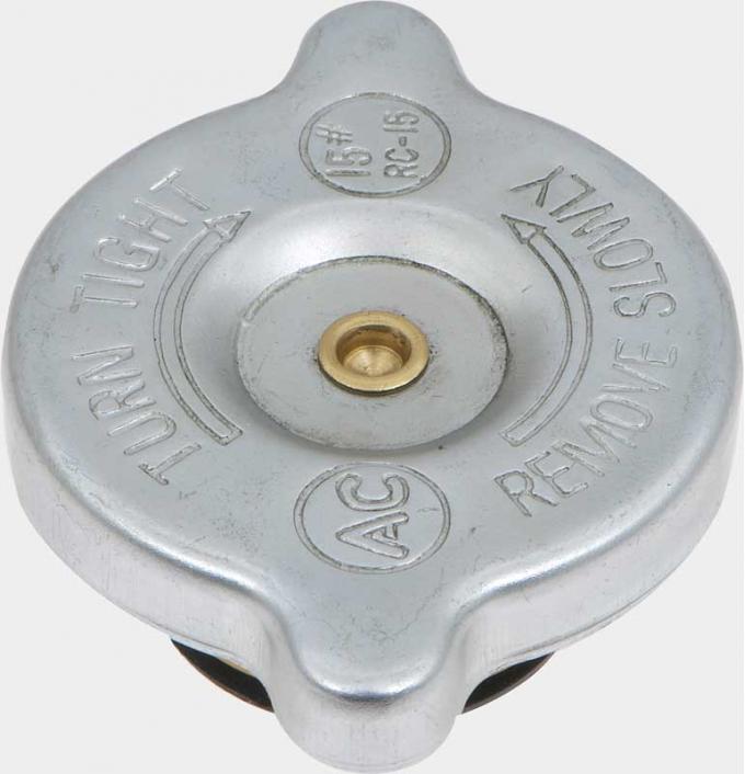 OER Radiator Cap 15lbs - With Hollow Rivet Design 3886273