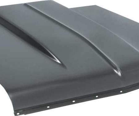 OER 1966-67 Chevy II / Nova Cowl Induction Hood 2" N6667