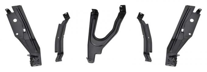 OER 1962 Chevy II/Nova Grill Bracket Set 5 Piece 748732