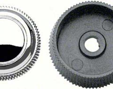 OER 1967-68 F-Body, Full Size Chevrolet Mono Radio Knob Set K661