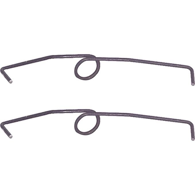 OER 1960-96 Buick, Chevrolet, Oldsmobile, Spring Retainer Set, For Floor Air Outlet Deflector, AC Outlet Side Grill, Pair 3146637