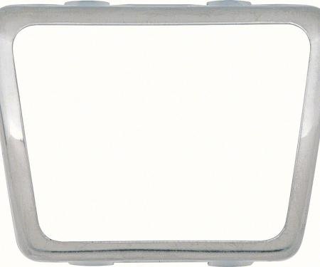 OER 1967-68 Park Brake Pedal Pad Trim Plate 3893182